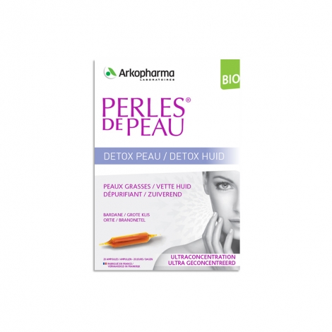 Arkopharma Perles de Peau Détox 20 ampoules pas cher, discount