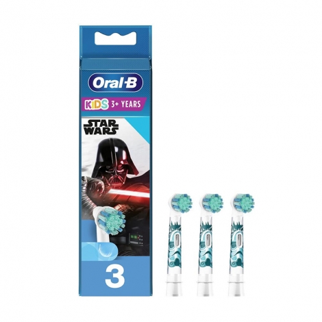 Oral-B Star Wars Têtes de Brosse 3 pièces pas cher, discount