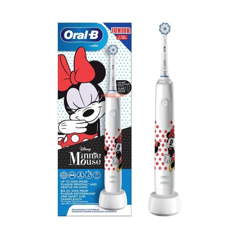 Oral-B Junior Minnie Mouse Brosse à Dents Électrique pas cher, discount