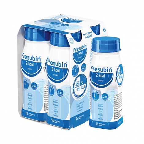 Fresubin 2 Kcal Drink Neutre 4x200ml pas cher, discount