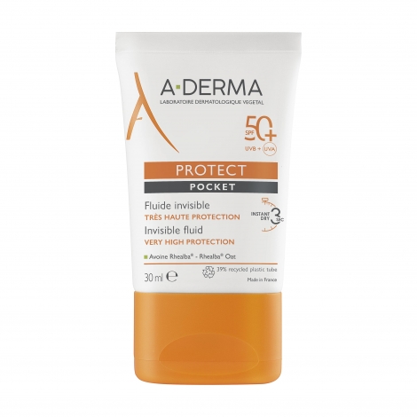 A-Derma Protect Pocket Fluide Invisible SPF50+ 30ml pas cher, discount