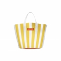 Cadeau : Uriage - Un sac de plage jaune et blanc