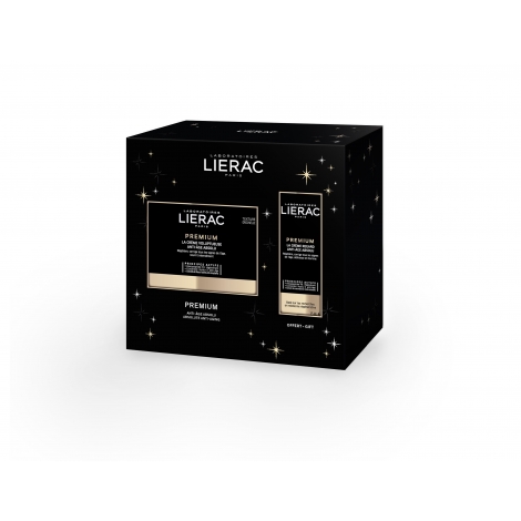 Lierac Coffret Premium la Crème Voluptueuse 50ml + la Crème Regard 15ml Offerte pas cher, discount