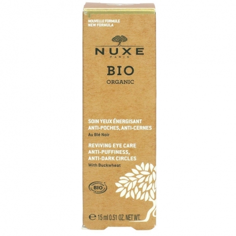 Nuxe Bio Soin énergisant anti-poches anti-cernes 15ml pas cher, discount