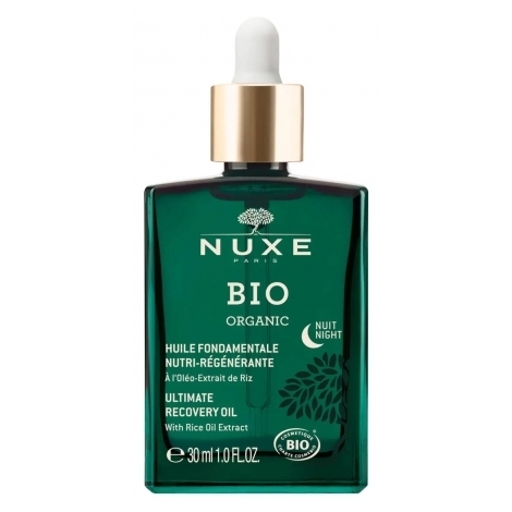 Nuxe Bio Huile Nuit Nutri-Régénérante 30ml pas cher, discount