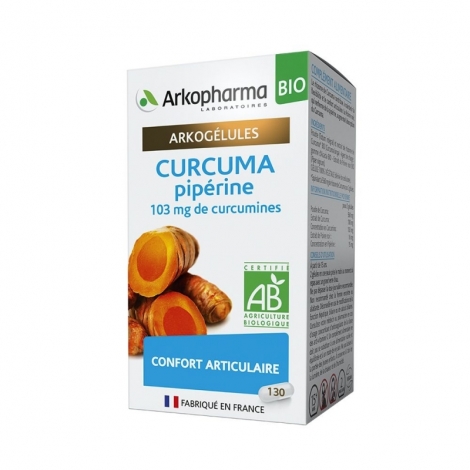 Arkopharma Arkogélules Curcuma 130 gélules pas cher, discount
