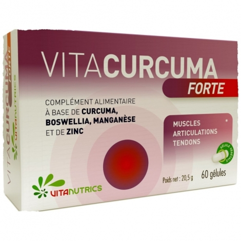 Vitanutrics Vitacurcuma Forte 60 gélules pas cher, discount
