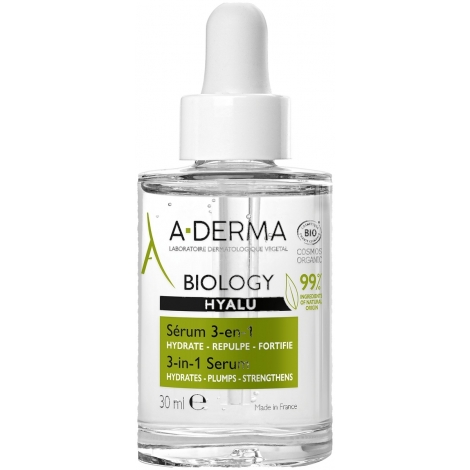 Aderma Biology Hyalu Sérum 3 en 1 bio 30ml pas cher, discount