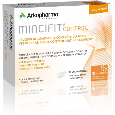 Arkopharma Mincifit Control 30 comprimés pas cher, discount