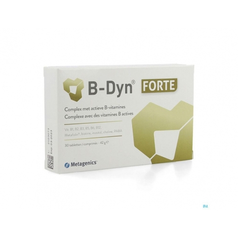 Metagenics B Dyn Forte 30 comprimés blister pas cher, discount