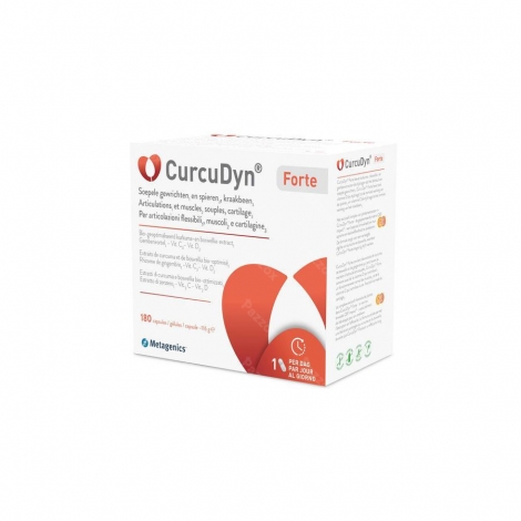 Metagenics CurcuDyn Forte 180 gélules blister pas cher, discount