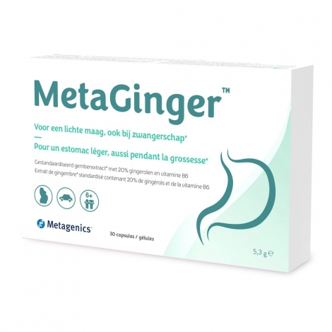 Metagenics MetaGinger 30 gélules blister pas cher, discount