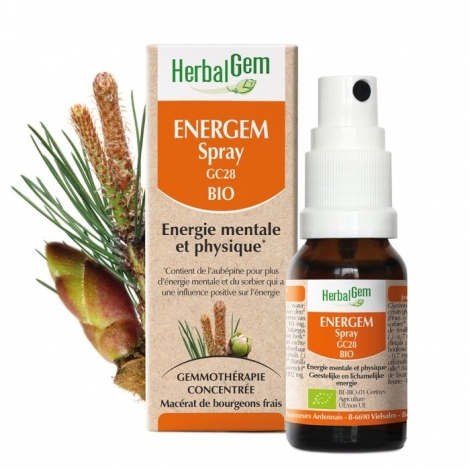 Herbalgem Energem GC28 Spray bio 15ml pas cher, discount