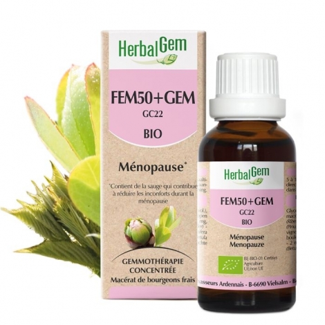 Herbalgem Feminagem 50+ GC22 bio 30ml pas cher, discount