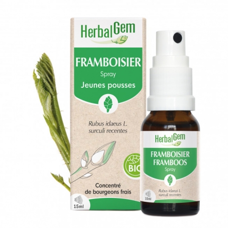Herbalgem Framboisier Spray bio 15ml pas cher, discount