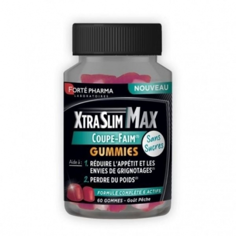 Forte Pharma XtraSlim Max 24 Coupe-faim 60 gummies pas cher, discount