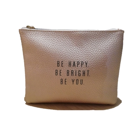 Trousse MANHAÉ "Be Happy, Be Bright, Be You" pas cher, discount