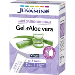 Juvamine Santé Gastro-Intestinale Gel d'Aloe vera 7 sticks
