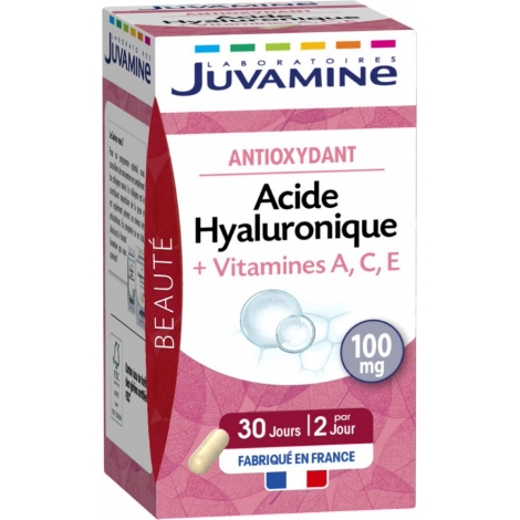 Juvamine Antioxydant Acide Hyaluronique Vitamines A C E 60 gélules pas cher, discount