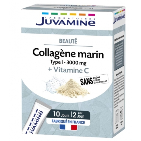 Juvamine Collagène Marin Beauté 3000mg 20 sticks pas cher, discount