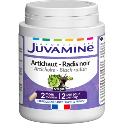 Juvamine Artichaut Radis Noir 120 gélules pas cher, discount