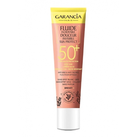 Garancia Sun protect Fluide Solaire douceur visage SPF50+ 40ml pas cher, discount