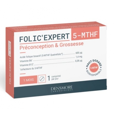 Densmore Folic Expert 5-MTHF 30 comprimés pas cher, discount
