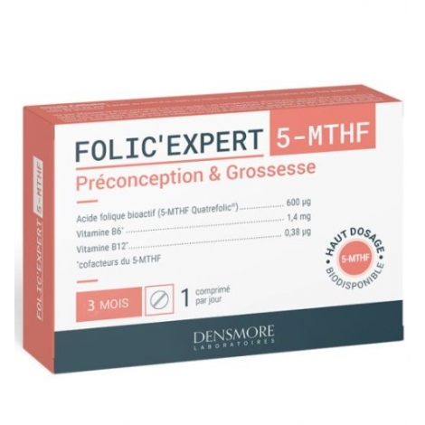 Densmore Folic Expert 5-MTHF 90 comprimés pas cher, discount