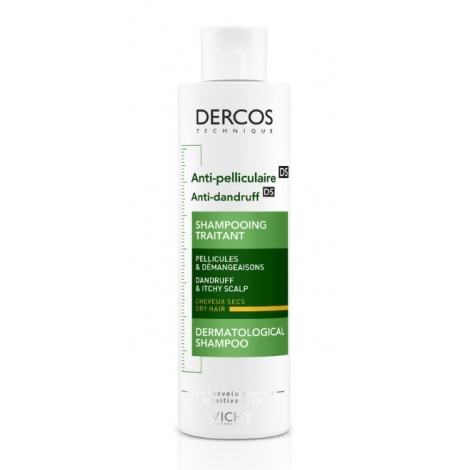 Vichy Dercos Shampooing Anti-Pelliculaire  Cheveux Secs 200 Ml pas cher, discount