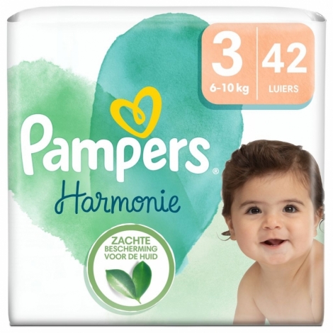 Pampers Harmonie taille 3 42 couches pas cher, discount