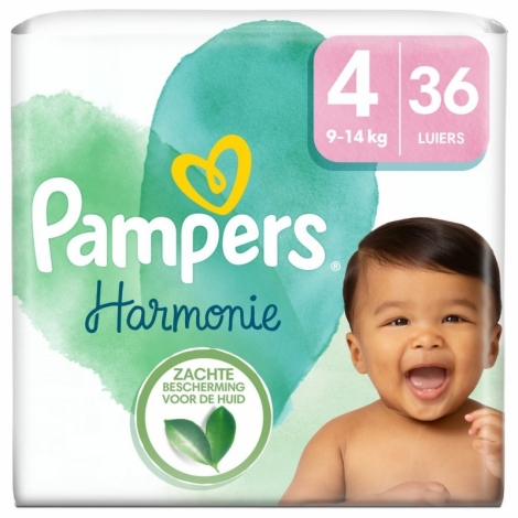 Pampers Harmonie taille 4 36 couches pas cher, discount