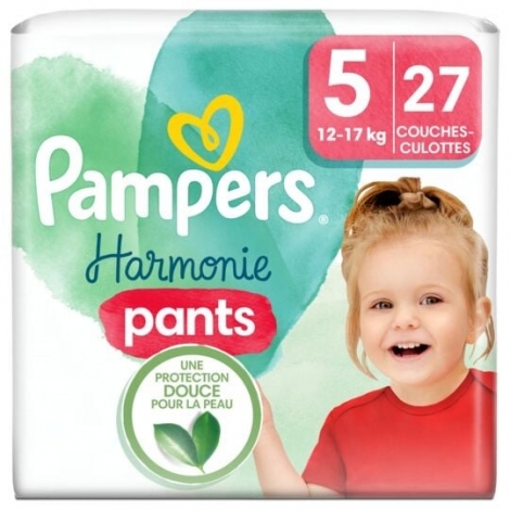 Pampers Harmonie Pants taille 5 27 culottes pas cher, discount