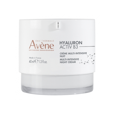 Avène Hyaluron Activ B3 Crème nuit régénérante anti-rides 40ml pas cher, discount