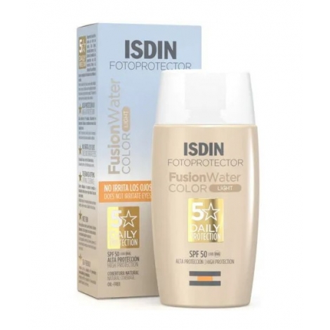 ISDIN Fusion Water Color Light SPF50 50ml pas cher, discount