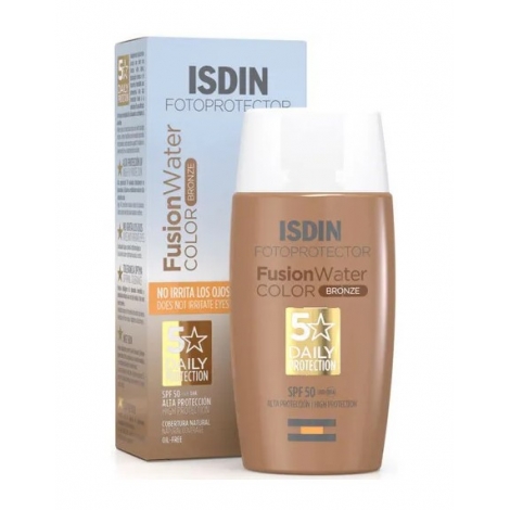 ISDIN Fusion Water Color Bronze SPF50 50ml pas cher, discount