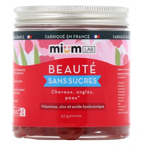 Mium Lab Gummies Beauté Sans Sucres pas cher, discount
