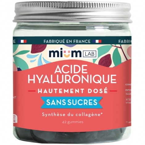 Mium Lab Gummies Acide Hyaluronique Sans Sucres pas cher, discount