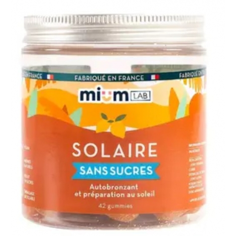 Mium Lab Gummies Solaire Sans Sucres pas cher, discount