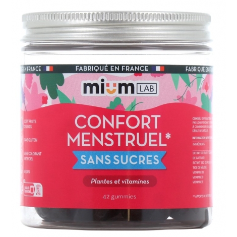 Mium Lab Gummies Confort Menstruel Sans Sucres pas cher, discount