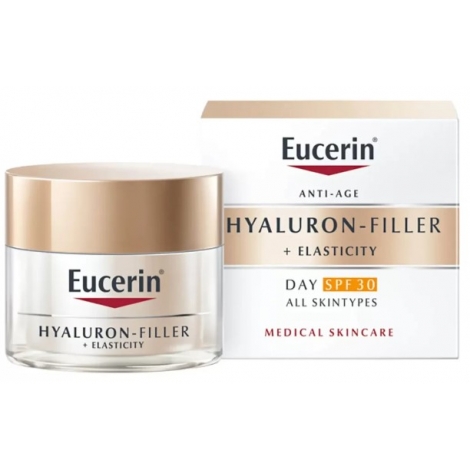 Eucerin Hyaluron Filler + Elasticity Thiamidol Soin de Jour SPF30 50ml pas cher, discount