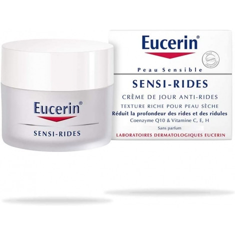 Eucerin Sensi Rides Soin Anti-Rides Jour Crème 50ml pas cher, discount
