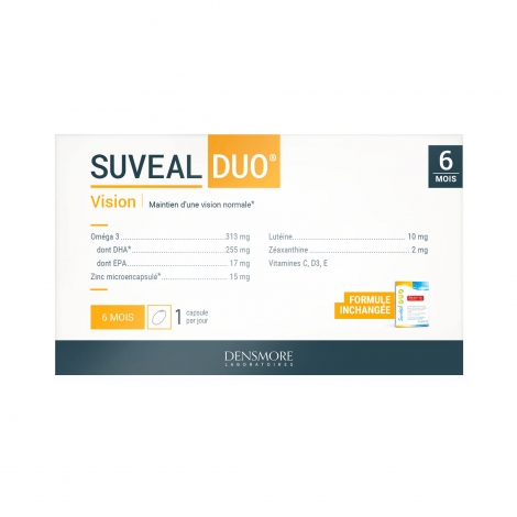 Suvéal Duo 180 capsules pas cher, discount