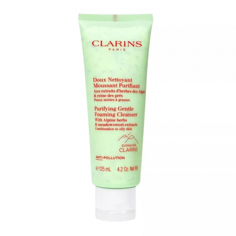 Clarins Doux nettoyant moussant purifiant peaux mixtes à grasses 125ml pas cher, discount