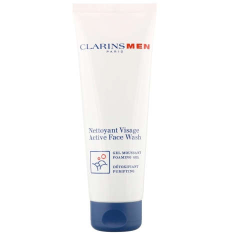 Clarins Men nettoyant visage détoxifiant purifying 125ml pas cher, discount