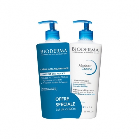 Bioderma Atoderm Crème Ultra 2x 500ml pas cher, discount