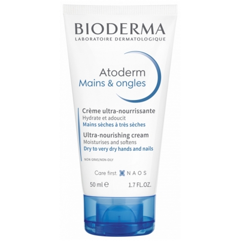 Bioderma Atoderm Crème mains & ongles 50ml pas cher, discount
