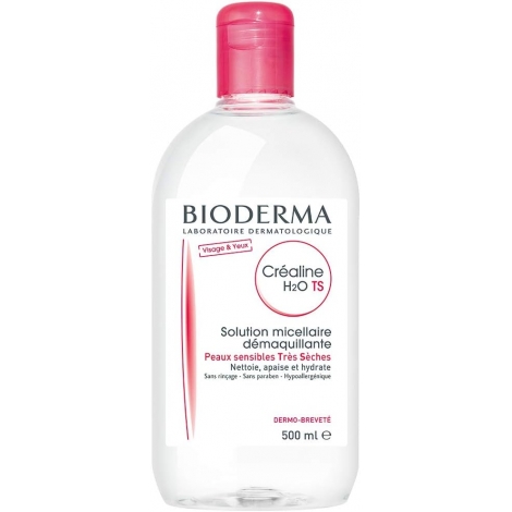 Bioderma Crealine T.S. H2O REPT 500ml pas cher, discount