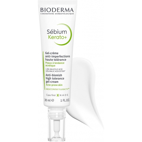 Bioderma Sebium Kerato+ Gel Crème Anti Imperfections 30ml pas cher, discount