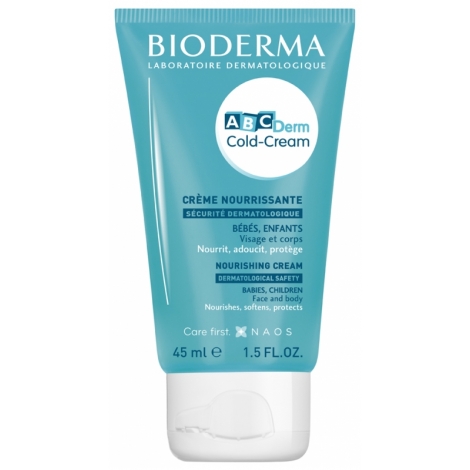 Bioderma ABCDerm Cold Cream Cr Visage & corps 45ml pas cher, discount