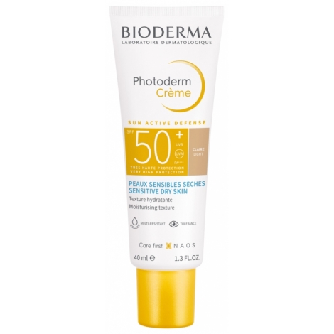 Bioderma Photoderm Crème SPF50+ teinte Claire 40ml pas cher, discount